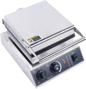 Commercial Egg Roll Machine, 110V 1750W Stainless Steel Egg Roll Maker, 10.08in Non-Stick Coating Electric Dutch Stroopwafels Baker Maker, w/Adjustable Time & Temperature