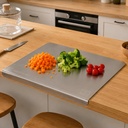 Nestasia Stainless Steel Counter Top Chopping Board (41,5 cm x 29cm)
