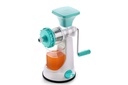 Ganesh frugt & vegetabilsk stål Handle Juicer, Blå