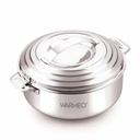 WARMEO Linea Premium isolerede rustfrit stål kassetter beliggende 124; Let at bære varme bokse til køkken