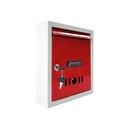 StayHappy All- in- One Multipurpose Rainproof Klageboks Note 124; Suggestion - Brev - Mailbox for Home Gate