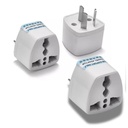 Hi- Plast Indien til Australien Plug Converter 124; Pack af 3 Type- (3- Pin) -1 124; for Kina, New Zealand, Argentina, Fiji Universal Socket