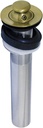 Kingston Brass EV3003 Lift and Turn Sink Drain without Overflow, Antique Brass 8.94 x 2.25 x 2.25