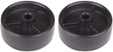Fire Sense Patio Heater Replacement Part Accessories Universal Wheels 2-3/8" Diameter & 1 1/4" Wide for Outdoor Patio Gas Heaters - Set of 2 Wheels