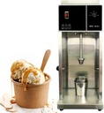 Commercial Milkshake Ice Cream Mixing Machine, F.Rozen Yogurt Blending Machine, Stainless Steel Ice Cream Maker, Customizable with Any Flavor of Ice Cream