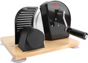 Bread, Manual Bread Manual Bread Cutter with Stainless Steel Wood Adjustable Thickness Hand Crank Loaf Cutter Bread For Homemade Bread For Homemade