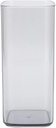 Versatile and Durable 400ml Square Drink Cup Set for Home and Office Use(grey)