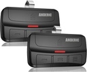 [2 Pack] Anderic 375UT Universal for Most Garage Door Opener Remote, Replacement for Learn Key/DIP Multicode Linear 3089 MCT-11 LDO50 Genie ACSCTG Type 371LM 373LM 375UT 971LM 973LM 893MAX KLIK1U