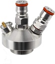 Mini Keg Spear Beer Growler Tap Dispenser,Craft Beer Keg Quick Fitting Connector Perfect for Party Picnic Gathering Homebrew Kit(Type 1)