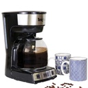 Total Chef Drip Coffee Maker – 12 Cup Programmable Cafe Machine With Glass Pot, Regular & Bold Brew, Autoshut Off Large Water Reservoir, Reusable Filter, Kitchen Appliances For Cafeteria Barista