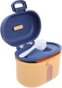 Formula Container Sealing Lid Portable Milk Dispenser Pot for Powder Storage