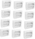 CHILDWEET 12pcs Macaron Storage Container Cake Boxes Window Paper Dessert Packaging Cupcake Boxes Healthy Eco-friendly