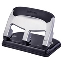 Bosting Office EZ squeeze Heavy Duty 3- Hole Punch for Home Office & School, 40- Sheet Kapacitet, One- Touch Reduced Force, Sleek Silver Design