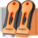 REXBETI Razor Blade Scraper Tool, Maling, Windows, Glas Stovetop Scraper