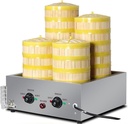 Electric Food Steamer,Four-Hole Electric Steamed Buns Machine with Dry Boiling Alarm/Independent Water Supply,for Cooking