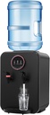 5 Gallon Hot and Cold Water Dispenser, 110V Top Loading Water Cooler Dispenser, Premium Countertop Water Dispenser, for Home Office Coffee Tea Bar Dorm