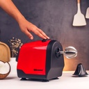 VDOHONEST"Brewine 110W Coconut Scraper & Citrus Juicer - Bright Yellow Multi-Tool" (RED)