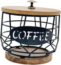 Coffee Pod Holder Coffee Capsule Holder Container Storage Basket for Home Countertop