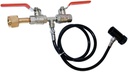 home carbonated water machine co2 tank refill adapter.