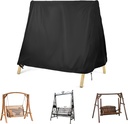 Kasla Outdoor Swing Cover, Waterproof and Heavy-Duty, Cover for Patio A Frame Swing Set & Porch Glider Hammock & Porch Swing Stand - 88" Lx84 Wx65 H