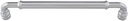 Brixton Cabinet Pull 7 9/16" - Center-to-Center in Polished Chrome