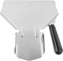 VOSAREA 1Pc Stainless Steel Ice Scoop and French Fries Shovel for Parties Weddings Buffets Versatile Food Shovel for Fried Chicken Popcorn