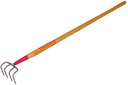 Seymour 42004 4-Prong Garden Cultivator with 54" Handle