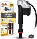 Korky QuietFILL Platinum Toilet Fill Valve - Universal Fits 99% of Toilets - Easy Height Adjust for Fast Install, 528MP