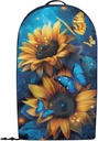 Yellow Sunflower Blender Cover Lightweight Food Processor Protector with Top Handle Anti-Fingerprint Coffee Maker Cover Decorative Kitchen Dust Protection