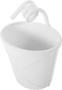 SECFOU Wall Hanging Basket Bathroom Storage Rack Kitchen Storage Holder Hanging Design