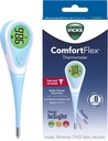 Vicks ComfortFlex Digital Thermometer: Accurate Color-Coded Reading in 8 Seconds, Digital Thermometer for Adults & Children, Oral, Rectal, or Under Arm Use