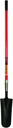 RAZOR-BACK 47602 14-In Drain Spade With Fiberglass Handle And Cushion Grip