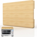 SafBbcue Bamboo Cutting Board Compatible with Breville Toaster Oven, for Breville Accessories BOV900BSS, Protects Cabinet, More Storage Space