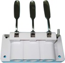 White Front Panel Block Replacement Vent Valve Part Replacement, Compatible with Ke Ling, Ice Cream Maker with Rod Modeling.