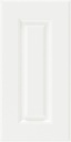 Built-in Cabinet Doors - Cabinet Replacement Doors for Kitchen, Living Room, Bedroom, Bathroom - 24 Inch High (White, 12 Inch Wide)