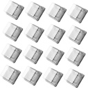 100pcs Bread Cake Packing Boxes Lids Boxes Containers Plastic Easy to Carry